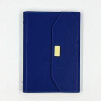Carnet de luxe A5 à trois volets en cuir PU, couverture rigide, haute qualité, 100 feuilles, spirale, logo personnalisé, impression UV, cadeau d'affaires