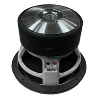 Haut-parleur de caisson de basses de voiture de 10 pouces haute puissance 1075-049 avec double bobine, cône en carbone, puissance RMS de 1500 W, tension pour les passionnés d'audio automobile
