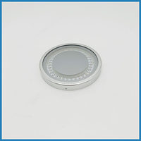 Lumière d'urgence LED pour cabine d'ascenseur RBC KY121 DC24V, ronde en verre, fabriquée en Chine continentale