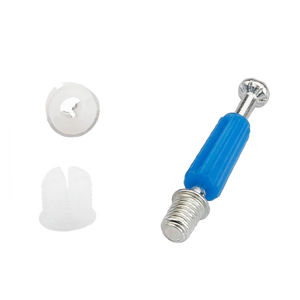 Garantía de calidad GQK 3-1 Metal Iron Mini Fix Cam Juego completo Excéntrico Cam Rod Bolt Plastic Dowel Conectores impecables Conectores - Product Image 6