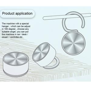 Purificateur d'air personnel pour bureau, mini purificateur d'air ionique, améliore la qualité de l'air jusqu'à 10 fois mieux ㎡   <span class=keywords><strong>Zone</strong></span> respiratoire personnelle - Product Image 6