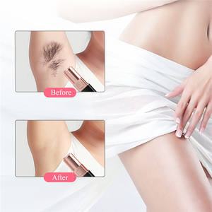 Depiladora Eléctrica Portátil Pequeña Estilo Lápiz Labial, Depilación Sin Dolor, Depiladora Facial para Mujeres - Product Image 4