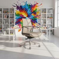 Ensemble de chaises de bureau de direction haut de gamme, design moderne et luxueux pour salle de conférence, vente directe d'usine