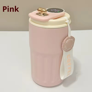 Tasse à café isotherme en acier inoxydable avec affichage de la température et logo personnalisé, gourde intelligente, vente chaude - Product Image 6