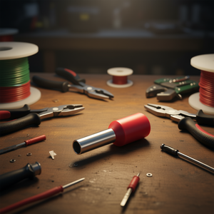 Terminales de Conexión Preaislados Rojos de 6.3mm Tipo Barril para Conexiones de Cables - Product Image 3