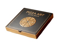 Boîtes à pizza en gros, boîtes en papier personnalisées pour la restauration rapide, frites, sandwichs, kraft