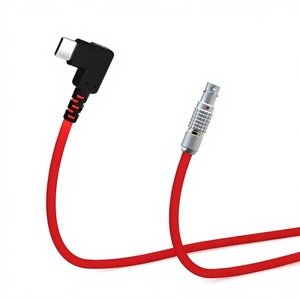 Câbles Alvin's, USB-C à angle droit, 2 broches, 12V, charge rapide, ultra souple, 45 cm (177 pouces), câble d'alimentation pour appareil photo - Product Image 1