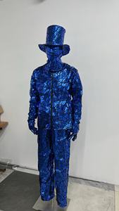 Traje Metálico de Espejo para Hombre, Ideal para Festivales de Baile y Actuaciones en Escenario, Bares, Festivales de Música, Bodas y Fiestas de Halloween - Product Image 6
