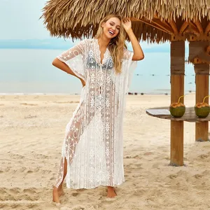 Full Sexy Beach Dress - Elegant Women's Vacation Wear Full Sexy Beach Dress - Elegant Women's Vacation Wear