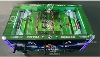 MAKER 2 joueurs Table de football interactive jeu de sport de bureau jeux à pièces en métal Machine de jeu de football de table