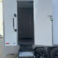 Remorque mobile pour toilettes Toilettes mobiles Toilettes mobiles Toilettes publiques