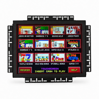 Moniteur tactile infrarouge à cadre ouvert de 19 pouces avec VGA USB RS232 pour borne de jeu