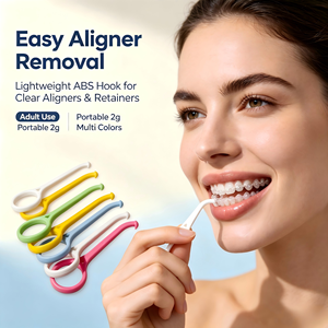 Gancho para Retirar Alineadores Ortodónticos, Herramienta de Plástico ABS para Remover Retenedores, para Aparatos Ortodónticos Invisibles para Adultos, Disponible en Varios Colores - Product Image 2