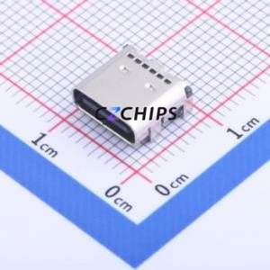 GT-USB-7013 USB Connector SMD Connector ( Connector Type: Type-C )( Protocol Standard: USB 3.1 )( Gender: Female ) - Product Image 1