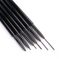 Crayons à sourcils fins personnalisés avec logo, fabrication OEM, créez votre propre marque de maquillage, crayon à sourcils fin, brun foncé