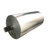Vente en gros de rouleaux jumbo en feuille d'aluminium 8011 alliage pour étiquettes d'emballage de goulot de bouteille de bière étiquettes de bière autocollants en aluminium marques de bière