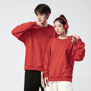 เสื้อสเวตเชิ้ตคอกลมผู้ชาย สีพื้น ทรงปกติ ผ้าฝ้ายถัก 100% สวมใส่สบายๆ สำหรับฤดูใบไม้ร่วง - Product Image 5
