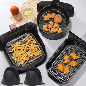 Griglia a 3 livelli impilabile in acciaio inossidabile <span class=keywords><strong>per</strong></span> <span class=keywords><strong>friggitrice</strong></span> <span class=keywords><strong>ad</strong></span> <span class=keywords><strong>aria</strong></span>, <span class=keywords><strong>accessori</strong></span> <span class=keywords><strong>per</strong></span> <span class=keywords><strong>friggitrice</strong></span> <span class=keywords><strong>ad</strong></span> <span class=keywords><strong>aria</strong></span> <span class=keywords><strong>per</strong></span> cottura e disidratazione - Product Image 4