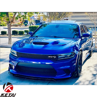 Ajustement parfait Rock Style ABS voiture accessoires noir avant lèvre SRT pare-chocs pour Dodge Charger 2015 +