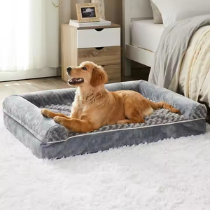 Lits pour chiens Offre Spéciale grand canapé imperméable lit pour animaux de compagnie avec couverture lavable amovible chenil chaud pour chiens de grande taille - Product Image 2