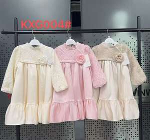 Simpele stijl op maat gemaakte kinderjurk vintage grote meisjeskleding <span class=keywords><strong>preppy</strong></span> tienermeisjesjurk - Product Image 3