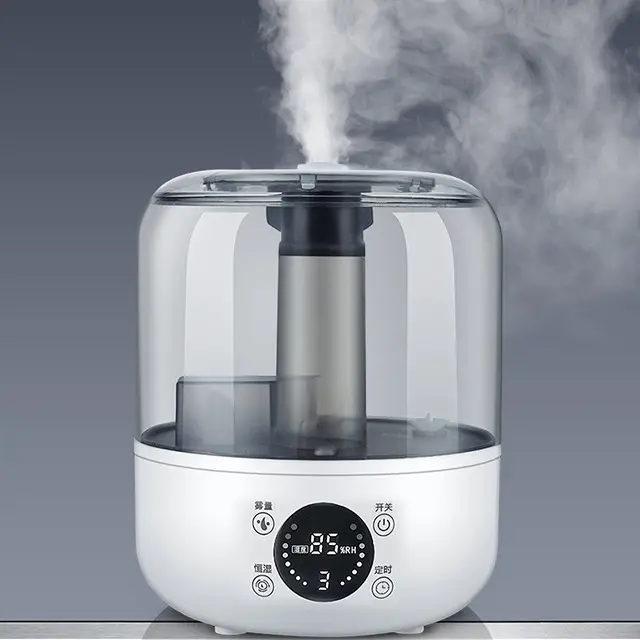 Humidificateur de grande capacité 3l, mini humidificateur à ultrasons doux, son, humidificateur d'air portable