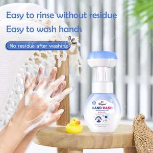 Pompe à <span class=keywords><strong>savon</strong></span> <span class=keywords><strong>liquide</strong></span> moussante en forme de bulle pour lavage des mains, pour des mains propres et douces, vente en gros - Product Image 3
