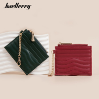 Dompet Pendek Wanita Baru dari PU dengan Desain Quilted, Multi-Kartu, Tempat Koin, dan Penjepit Uang Mini dengan Lapisan Poliester Tahan Air.