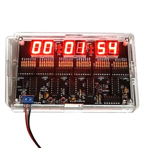 DC4.5V-5.5V 6-digit Digital <strong>Circuit</strong> <strong>Clock</strong> Kit Electronic <strong>Clock</strong> Teaching and Training Welding and Making DIY Spare Parts - Product Image 1