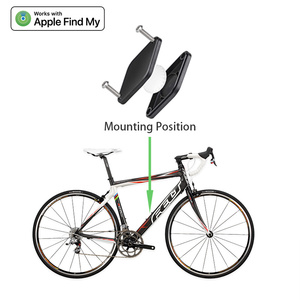 Timbre de Bicicleta con Luz Trasera y Soporte, Localizador Antirrobo GPS para AirTag con Rastreo Mundial - Product Image 4