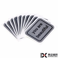 Autocollants en vinyle PVC imperméables personnalisés, découpés à la forme, étiquettes 3D, logo pour cadre photo