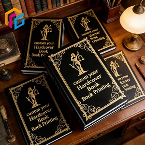 Custom Self-Published Hardcover <strong>Book</strong> with Full Color Foil Stenciled Edges Offset Printing Sprayed Edge Novel <strong>Book</strong> Printing - Product Image 3