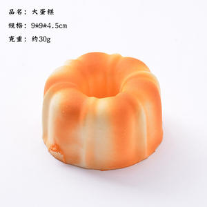 Juguete Antiestrés de Simulación de Pan de PU de Rebote Lento, Juguete Sensorial para Apretar, Descompresión, Música, Ventilación, Juguete Suave y Húmedo, Accesorios para Disparar Incienso, PS-01 Unisex - Product Image 6