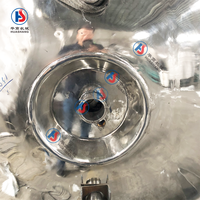 Homogénéisateur-mélangeur automatique sous vide avec commande PLC pour la fabrication de crèmes et de lotions