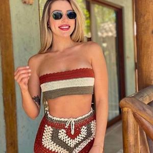 ชุดว่ายน้ำหรูหราแบบสั่งทำพิเศษ ลายดอกไม้ 3 มิติ ปักมือ 2024 ระบายอากาศได้ดี ชุดบิกินี่โครเชต์ ชุดชายหาด ชุดบิกินี่เซ็กซี่แบบผูกเชือกสำหรับผู้หญิง - Product Image 3