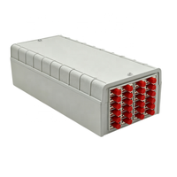 Boîtier de terminaison fibre optique 24 fibres en PP pour montage mural ou sur bureau FTTH FTTX