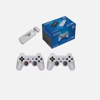 Y6 konsol Game Retro terbaru trendi, konsol Game Retro Output 4K dengan latensi rendah, stik Game TV pegangan ganda, Game dua pemutar portabel