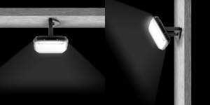 Lampe de travail LED rechargeable tendance 1600 lumens, résistante aux chutes de 2 m, étanche IP67, support magnétique pour atelier et bureau - Product Image 4