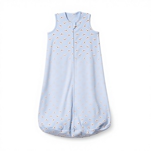 Sac de couchage respirant en coton sans manches pour bébé unisexe, couverture portable TOG 0.5, lot de 3, bleu marine/koala/à rayures, 12-18 mois - Product Image 2
