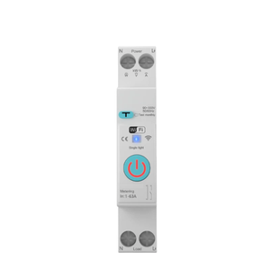 Disjoncteur intelligent WiFi 63A avec compteur d'énergie, relais temporisé et protection contre les fuites, compatible Tuya <span class=keywords><strong>SmartLife</strong></span> - Product Image 1