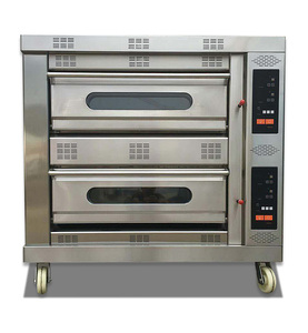 เตาอบไฟฟ้าเชิงพาณิชย์ 13.2 กิโลวัตต์ แบบ 2 ชั้น 4 ถาด ทำจากสแตนเลส สำหรับร้านเบเกอรี่ ร้านอาหาร พิซซ่า ขนมปัง และขนมอบ - Product Image 5