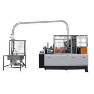 China manufacturer cheap price high speed ultrasonic paper cup making machine