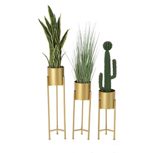 Présentoirs en fer forgé pour Pot de fleurs, étagères métalliques, support pour jardin, maison, extérieur et intérieur, 1 pièce - Product Image 4