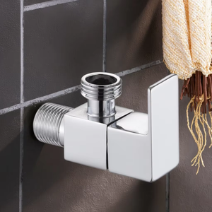 Poignée carrée en alliage de zinc chromé <span class=keywords><strong>à</strong></span> ouverture rapide, haute qualité, pour hôtels, économie d'eau, facile <span class=keywords><strong>à</strong></span> utiliser – Vente directe, produit phare - Product Image 5