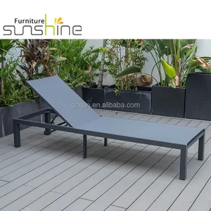 알루미늄 Recliner 의자 라운지용 의자를 위한 일요일 침대 옥외 가구 호텔 바닷가 사용