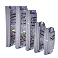 Alimentation LED AC/DC simple, ultra-mince, 12V 24V 2A 3A 5A 10A, personnalisable, transformateur d'éclairage SMPS, vente en gros usine