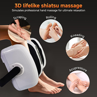Masajeador de Pies Eléctrico Portátil, Relajante para Piernas, Vibrador Shiatsu, Spa para Pies, con Mango