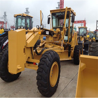 Niveleuse à moteur Caterpillar 140k/140h/140g d'occasion, modèle 2019, d'origine américaine, avec moteur, boîte de vitesses et pompe