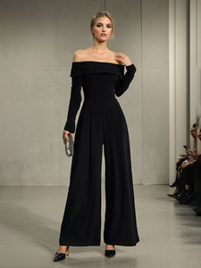 Novedad <span class=keywords><strong>de</strong></span> verano 2025, mono largo elegante <span class=keywords><strong>de</strong></span> estilo Simple CON <span class=keywords><strong>FIESTA</strong></span> <span class=keywords><strong>DE</strong></span> Fitness holgada, manga larga, diseño <span class=keywords><strong>de</strong></span> lazo en la <span class=keywords><strong>espalda</strong></span>, patrón sólido - Product Image 6