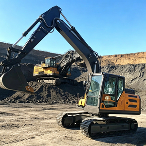 Livraison Gratuite Grande Excavatrice Hydraulique sur Chenilles de 10 Tonnes avec Godet, Matériel de Terrassement, Excavatrice Moyenne d'Occasion - Product Image 4